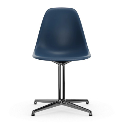 Krzesło Eames Plastic Side Chair RE DSL niebieskie Vitra