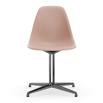 Krzesło Eames Plastic Side Chair RE DSL różowe Vitra