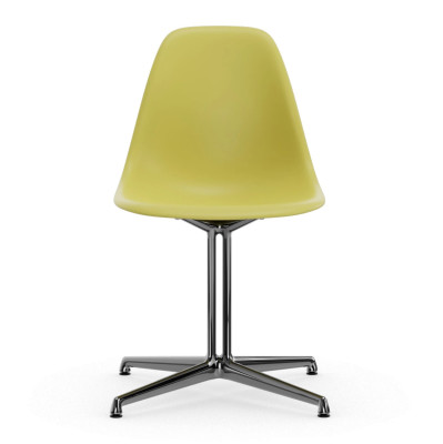 Krzesło Eames Plastic Side Chair RE DSL żółte Vitra