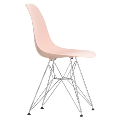 Krzesło Eames Plastic Side Chair RE DSR różowe Vitra