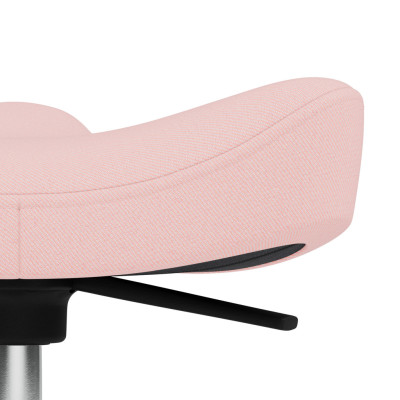 Krzesło ergonomiczne Move Compact jasnoszare, czarne drewno Varier