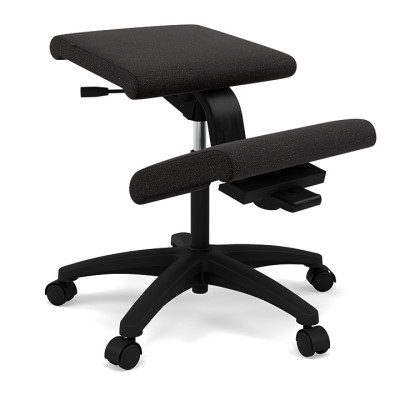 Ergonomická židle na Wing Black Wheels, Re-vlna 198 Varier