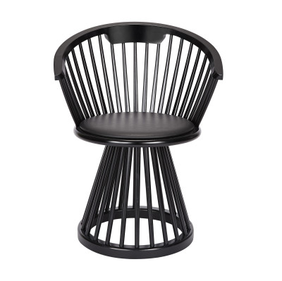 Krzesło Fan czarne Tom Dixon