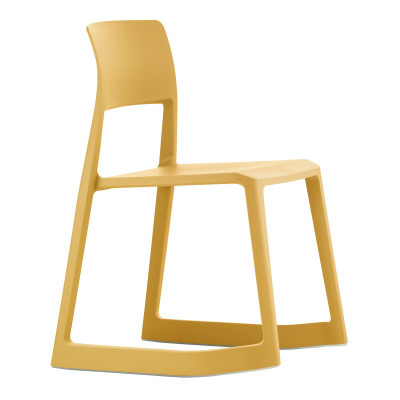 Špičková židle Ton RE žlutá Vitra