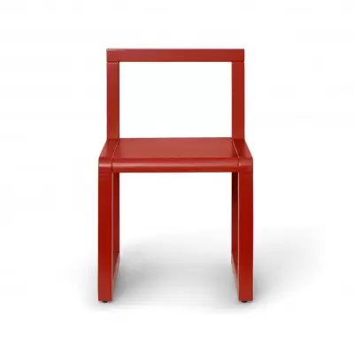 Krzesło Little Architect czerwone Ferm Living