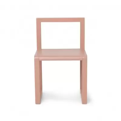 Krzesło Little Architect różowe Ferm Living