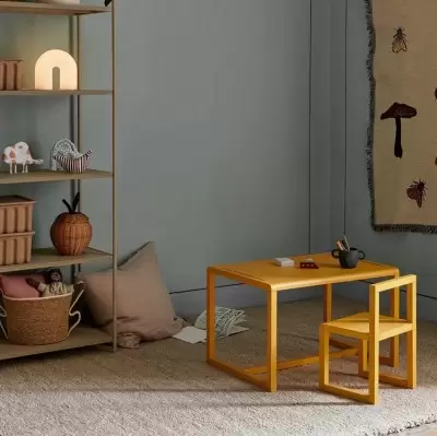 Krzesło Little Architect żółte Ferm Living