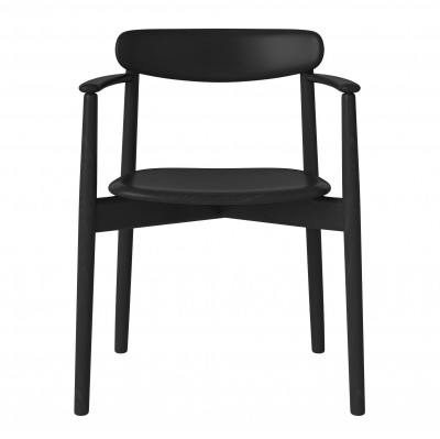 Krzes�o Merge z pod�okietnikiem czarne Bolia