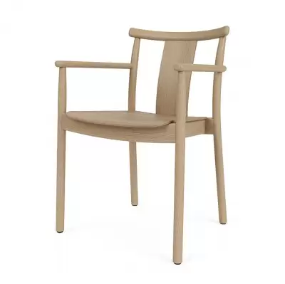 Krzesło Merkur z podłokietnikiem dąb Audo Copenhagen