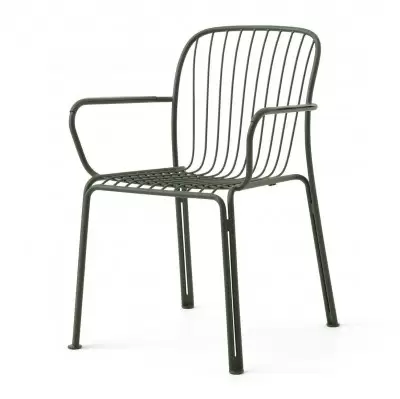 Krzesło Ogrodowe Thorvald SC95 brązowo-zielone Andtradition