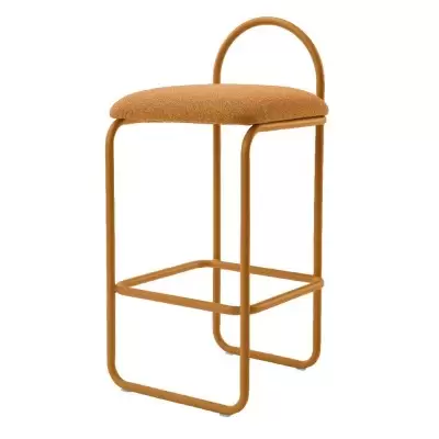 Krzesło barowe Angui 82,5 cm bursztynowe AYTM