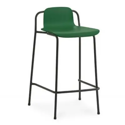 Krzesło Barowe Studio H65 Zielone Normann Copenhagen