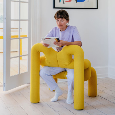 Ergonomic chair extreme yellow Varier
