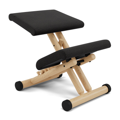 Krzesło ergonomiczne Multi czarne, Re-Wool 198 Varier