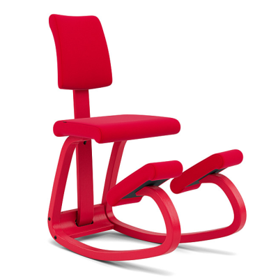 Krzesło ergonomiczne Variable Plus Monochrome czerwone Varier