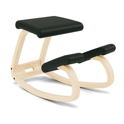Ergonomic chair Variable Green Noir 31327 Natural wood Varier