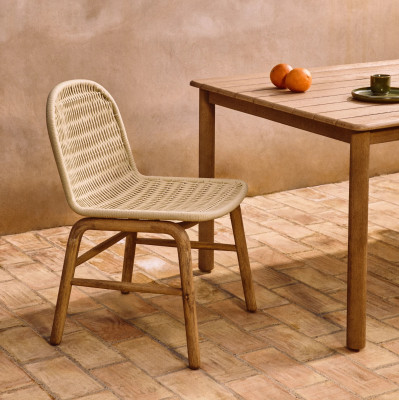 Krzesło ogrodowe Alipa ecru Kave Home