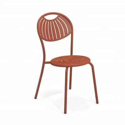 Krzesło ogrodowe Coupole klonowa czerwień Emu