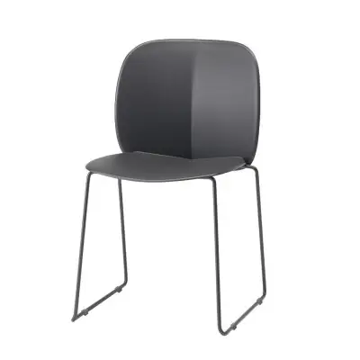 Krzesło ogrodowe Mentha sledge antracytowe Scab Design