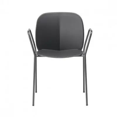 Krzes�o ogrodowe Mentha z pod�okietnikiem antracytowe Scab Design