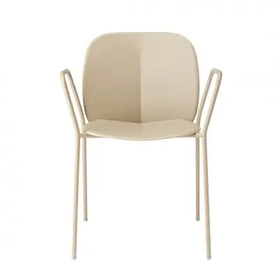 Krzes�o ogrodowe Mentha z pod�okietnikiem go��bi szary Scab Design