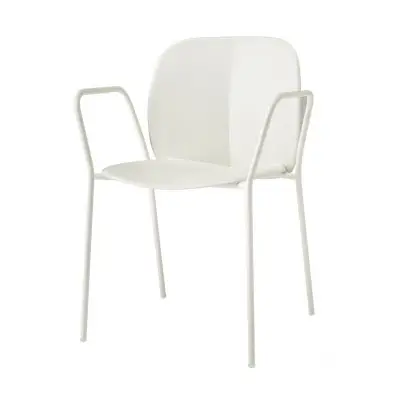 Krzesło ogrodowe Mentha z podłokietnikiem lniane Scab Design