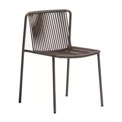Krzesło ogrodowe Tribeca 3660 brązowe Pedrali