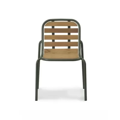 Krzesło ogrodowe Vig ciemnozielone Normann Copenhagen