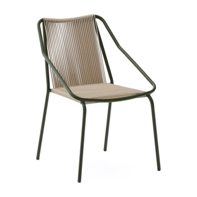 Krzes�o ogrodowe Zivia zielone Kave Home