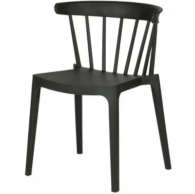 Krzesło Ogrodowe Ruby Czarne