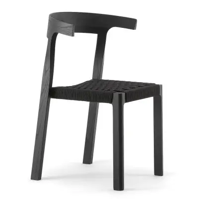 Krzesło Torso czarne Cizeta