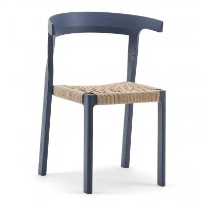 Krzesło Torso niebieskie Cizeta