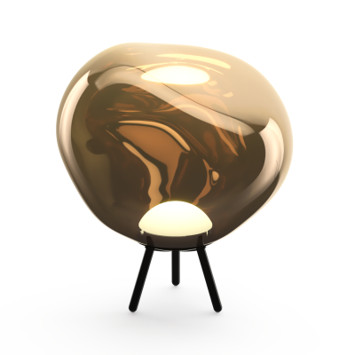 Lampa bezprzewodowa Melt Large brązowa Tom Dixon