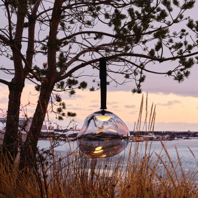 Lampa bezprzewodowa Melt Large Nickel Tom Dixon
