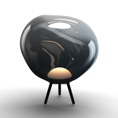 Lampa bezprzewodowa Melt Large Nickel Tom Dixon