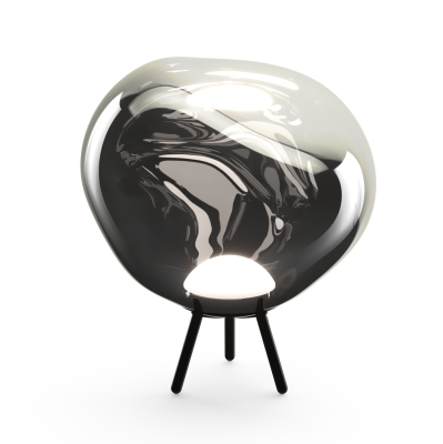 Lampa bezprzewodowa Melt Large Silver Tom Dixon
