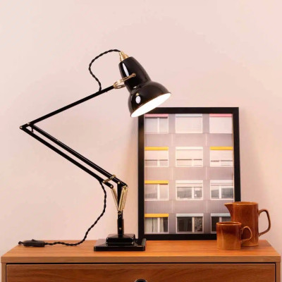 LAMPA BIURKOWA ORIGINAL 1227 BRASS JET BLACK ANGLEPOISE
