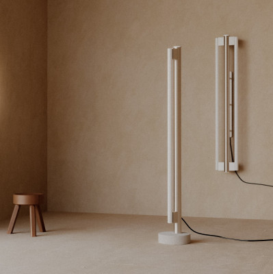 Lampa podłogowa Eiffel Single 1000 stal nierdzewna Frama