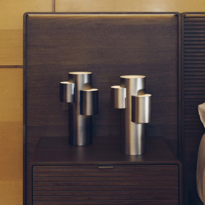 Adrina Jasnoszara portable lamp Kave Home