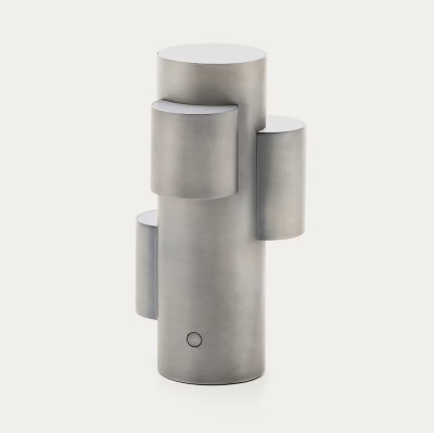 Adrina Jasnoszara portable lamp Kave Home