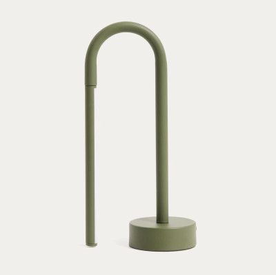 Bow green portable lamp Kave Home