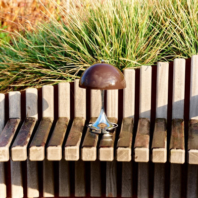 Lampa przenośna Panthella Originals 160 brązowa Louis Poulsen