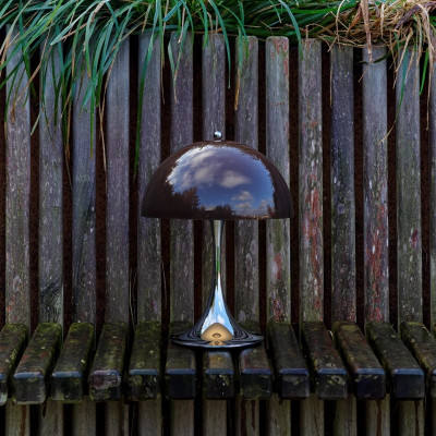 Lampa przenośna Panthella Originals 250 brązowa Louis Poulsen