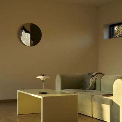 Lampa przenośna PH 80 biała - chromowana Louis Poulsen