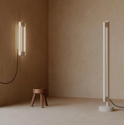 Lampa ścienna Eiffel Double 500 Stal nierdzewna Frama