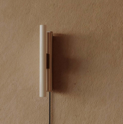 Lampa ścienna Eiffel Single 300 stal nierdzewna Frama