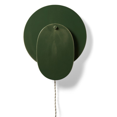 Lampa ścienna Nebula 01 ciemnozielona Serax