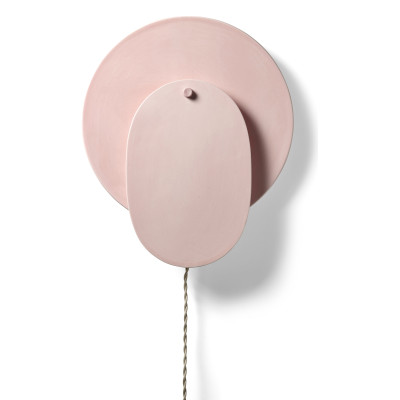 Lampa ścienna Nebula 01 różowa Serax
