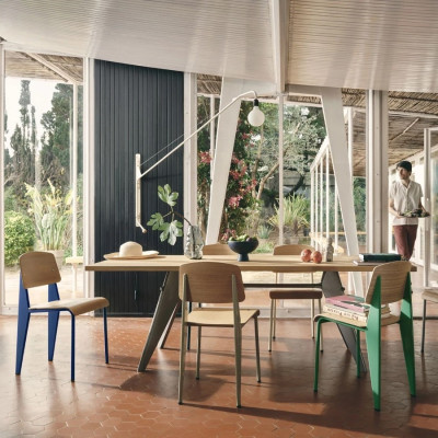 Lampa ścienna Potence kremowa Vitra