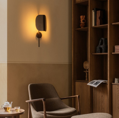 Lampa ścienna Wing brązowa Audo Copenhagen